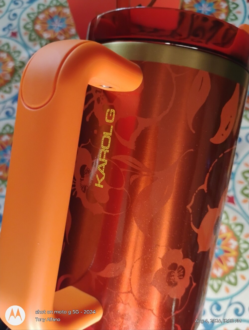 Stanley x Karol G Flor 40oz Quencher BNIB - In Hand Ships Fast - Picture 3 of 6